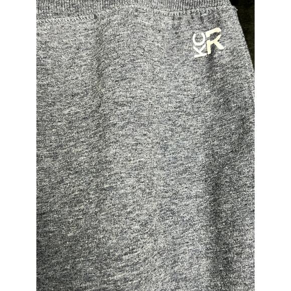 Women's Kenneth Cole Reaction Gray Cropped Sweatpants Active Loungewear XL - Picture 5 of 5